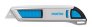 MARTOR SECUNORM 500, DOUBLE-SIDED SLIDER 17MM WITH TRAPEZOID BLADE NO. 65232, SILVER/BLUE (1 CUTTER/BOX)
