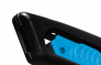 MARTOR SECUNORM SMARTCUT NO. 110000 SAFETY CUTTER, BLACK/BLUE, STAINLESS STEEL BLADE, AUTOMATIC BLADE RETRACTION