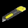 PACIFIC HANDY CUTTER METTI AUTO-RETRACT SAFETY KNIFE, SLIM DESIGN