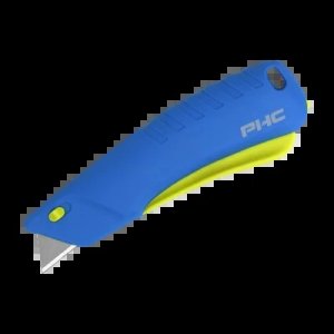 PACIFIC HANDY CUTTER REBEL AUTO-RETRACT SAFETY KNIFE, ERGONOMIC DESIGN