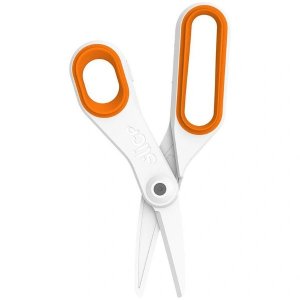 SCISSORS, LARGE, CERAMIC, WHITE, KRAFT BOX