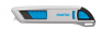 MARTOR SECUNORM 500, DOUBLE-SIDED SLIDER WITH 7MM TRAPEZOID BLADE NO. 5232(1 CUTTER/BOX)