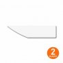 SLICE DEBURRING BLADES, CONVEX (PACK OF 2) [6PCS/INNER, 48PCS/CSE]
