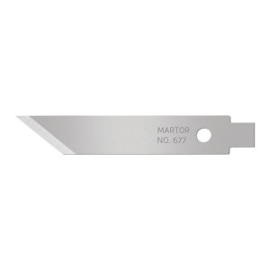 MARTOR GRAPHIC BLADE NO. 677 (10 BLADES/PACK, 10 PACK/ CASE)