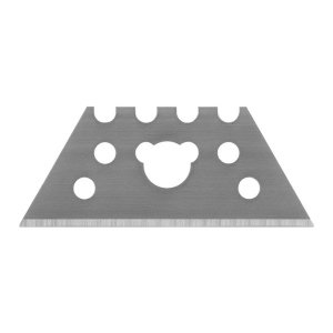 MARTOR TRAPEZOID BLADE NO. 41 – 2-CUTTING EDGE SAFETY BLADE, SILVER FINISH