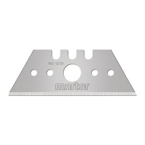 MARTOR TRAPEZOID BLADE NO. 5233 WITH 2-CUTTING EDGE BLADE (10 BLADES/PACK, 10 PACK/ CASE)