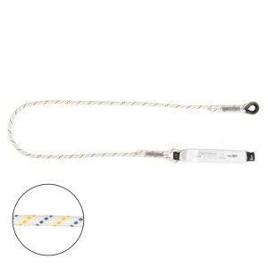 PROTEKT AW137 ENERGY ABSORBER LANYARD, 1.5M WITH KARABINER, SHOCK ABSORBER, 300G (AW13212T023000000150)