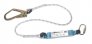 WORKGARD ENERGY ABSORBER WITH SINGLE KERNMANTLE ROPE SAFETY LANYARD, 1.8M, SCAFFOLD HOOK AND TWIST-LOCK KARABINER
