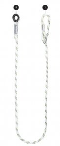 WORKSAFE® UNIVERSAL ADJUSTABLE SAFETY LANYARD 1.5M WITH KERNMANTLE DURABILITY