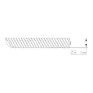 SOLL XENON 8MM 7X7 SS CABLE(M)