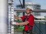 SOLL STAINLESS STEEL HORIZONTAL SAFETY RAIL, LENGHT : 2.085M