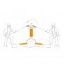 VERTIC MOVING INTERMEDIATE PIECE