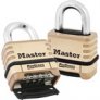 MASTER LOCK PRO SERIES COMBINATION PADLOCK - BRASS - RESETTABLE