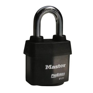 MASTER LOCK 6125 PROSERIES WEATHER TOUGH PADLOCK, 60MM LAMINATED STEEL BODY, 35MM SHACKLE, KEYED DIFFERENT