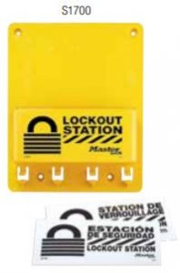 MASTER LOCK LOCKOUT STATION EMPTY
