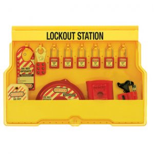 MASTER LOCK LOCKOUT STATION, VALVE FOCUS, ZENEX THERMOPLASTIC PADLOCKS