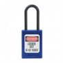 MASTER LOCK S32 ZENEX PADLOCK PLASTIC SHACKLE BLUE KEYED ALIKE MASTER KEY