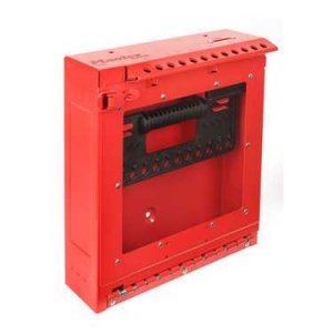 MASTER LOCK WALL MOUNT GROUP LOCK BOXES & PERMIT STATIONS, RED