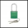 PANDUIT HIGH SECURITY LOCKS WITH GREEN COLOR CODED LOCK BODY (3