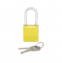 PANDUIT HIGH SECURITY LOCKS WITH YELLOW COLOR CODED LOCK BODY (3
