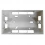 CCM 47R DOUBLE GANG PVC BOX FOR SCHNEIDER AFFLE PLUS – GREY