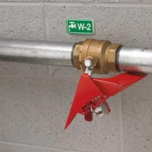MASTER LOCK BALL VALVE LOCKOUT - FITS 31 TO 76MM DIA