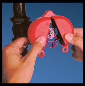 PANDUIT GATE VALVE LOCKOUTS, ACCOMMODATES 2.5