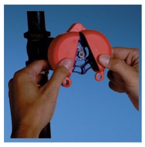 PANDUIT GATE VALVE LOCKOUTS-YEL ( 254-330MM )