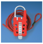 PANDUIT MULTIPLE LOCKOUT DEVICE 6FT VINYL COATED GALVANISED STEEL CABLE WITH LOOPHOLE, 0.19