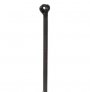 PANDUIT WEATHER RESISTANT NYLON CABLE TIE WITH METAL BARB, 6.3