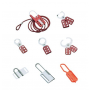 PANDUIT MULTI- LOCKOUT DEVICE INCLUDES LOCKOUT HASP AND CABLE