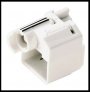 PANDUIT RJ45 PLUG LOCK-IN DEVICE, TEN DEVICES (WHITE) AND ONE TOOL.