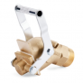 JUSTRITE DRM217 BRASS DRUM GATE VALVE WITH SELF-CLOSING PTFE BLADE (FM APPROVED)