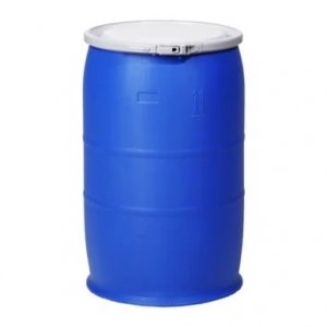 NEW PIG DRM1060 UN RATED 30 GAL OPEN-HEAD HDPE POLY DRUM WITH RIBBED STRAIGHT SIDES