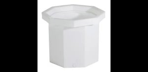 PIG DRM373 WHITE SINGLE DRUM CONTAINER WITH 70-GALLON SUMP