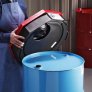 PIG DRM454 POLY DRUM FUNNEL WITH RED COVER FOR CLEAN DRAINING