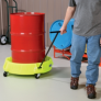PIG HANDLE FOR MOBILE SPILL TRAY