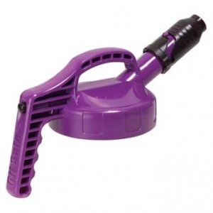 PIG OIL SAFE STUMPY SPT LID;PURPLE EACH