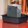 PIG PAN404 UTILITY PAN WITH CHEMICAL-RESISTANT LDPE DESIGN