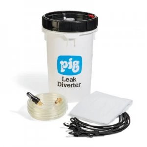 NEW PIG TLS121 ROOF LEAK DIVERTER TARP BUCKET KIT WITH PORTABLE LEAK CONTROL