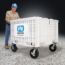 PIG EXTRA-LARGE RESPONSE CART FOR OIL, COOLANTS, SOLVENT & WATER W/10