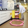PIG QUICK-RESPONSE HIGH-VIS SPILL CART - HAZMAT