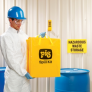 PIG SPILL RESPONSE BAG FOR ACIDS AND CAUSTICS