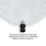 PIG TLS462-GY ROOF LEAK DIVERTER TARP WITH HEAVY-DUTY PVC PROTECTION