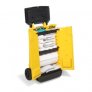 PIG OIL-ONLY HI-VIS CART, 15 GAL 8IN HDPE WHLS EA