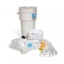 PIG OIL-ONLY SPILL KIT IN 50-GALLON WHEELED OVERPACK SALVAGE DRUM