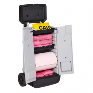 PIG SPILL KIT IN CART; 14 GAL HAZMAT EACH