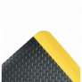 NEW PIG FLM447-BWY DECK-PLATE ANTI-FATIGUE MAT WITH HIGH-VIS YELLOW BORDER