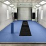 PIG® PAINT BOOTH MAT WITH ADHESIVE BACKING, BLUE 100FTX32IN ROLL