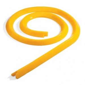 PIG PLR212 SPILLBLOCKER DIKE YELLOW REUSABLE LIQUID BARRIER FOR SMALL SPILLS
